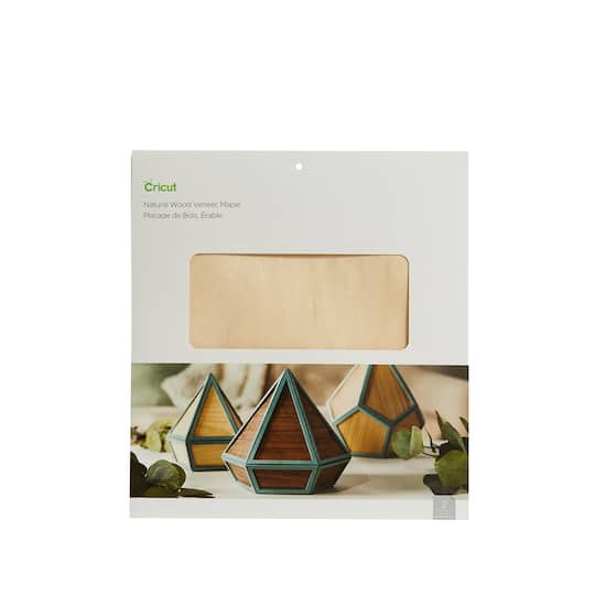 6 Packs: 2 ct. (12 total) Cricut® Natural Wood Maple Veneer